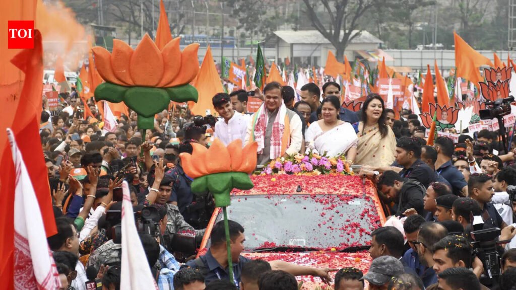 Himanta files nomination, seeks sixth consecutive term as MLA | Guwahati News