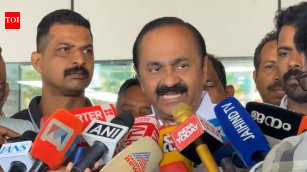 BJP, CPM in unholy alliance: Satheesan | Thiruvananthapuram News