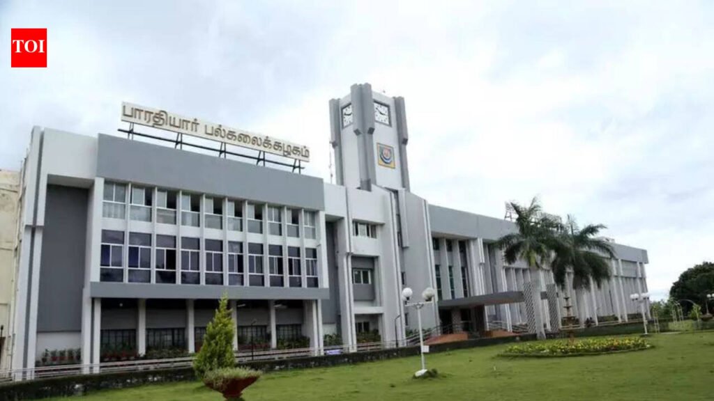 TN higher education department told to probe violations of UGC norms in Bharathiar University registrar appointment | Coimbatore News