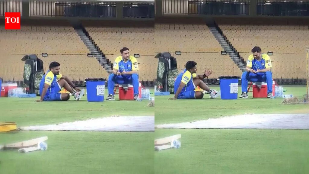 MS Dhoni signs, Sanju Samson refuses — CSK’s new star wins hearts with classy gesture – WATCH | Cricket News