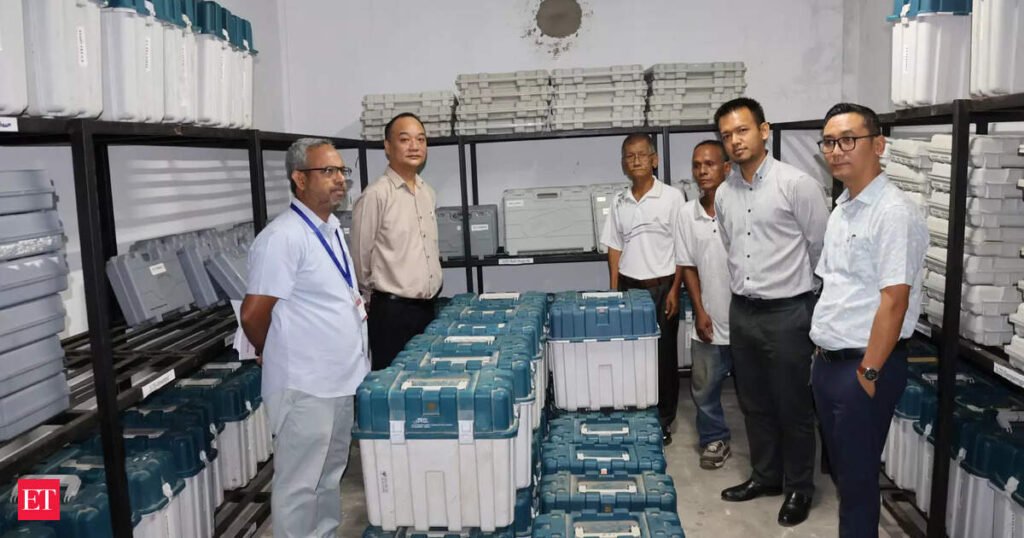 First randomisation of EVM-VVPATs completed in Assam, Kerala, Puducherry