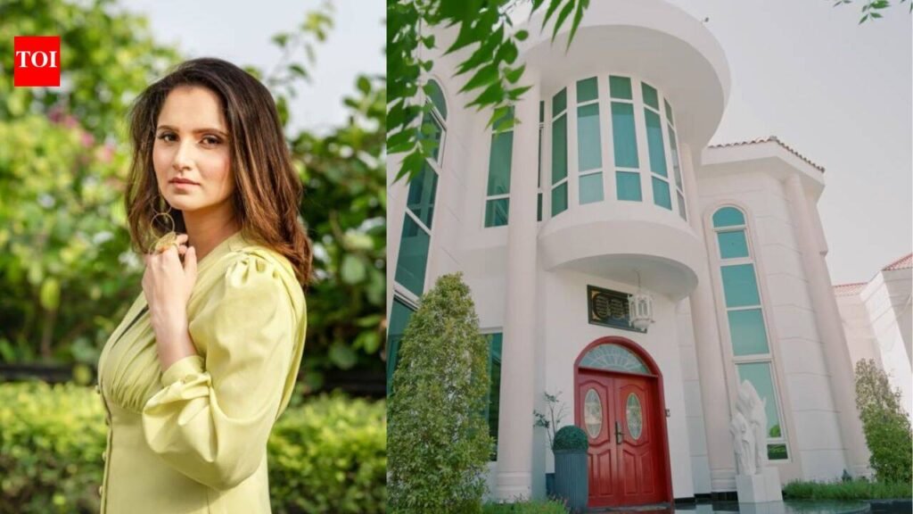 Tour of Sania Mirza’s ₹13 crore Hyderabad residence; a Greek-inspired luxury villa with personal style