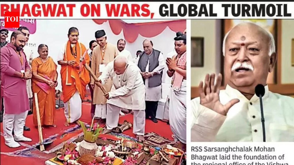 India can end the ongoing war, stabilising the world is our moral duty: Bhagwat | Nagpur News