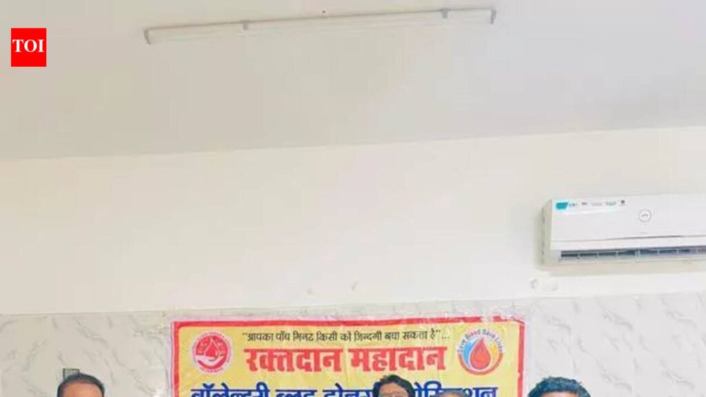 Hazaribag sr citizen hits a century in blood donation | Ranchi News