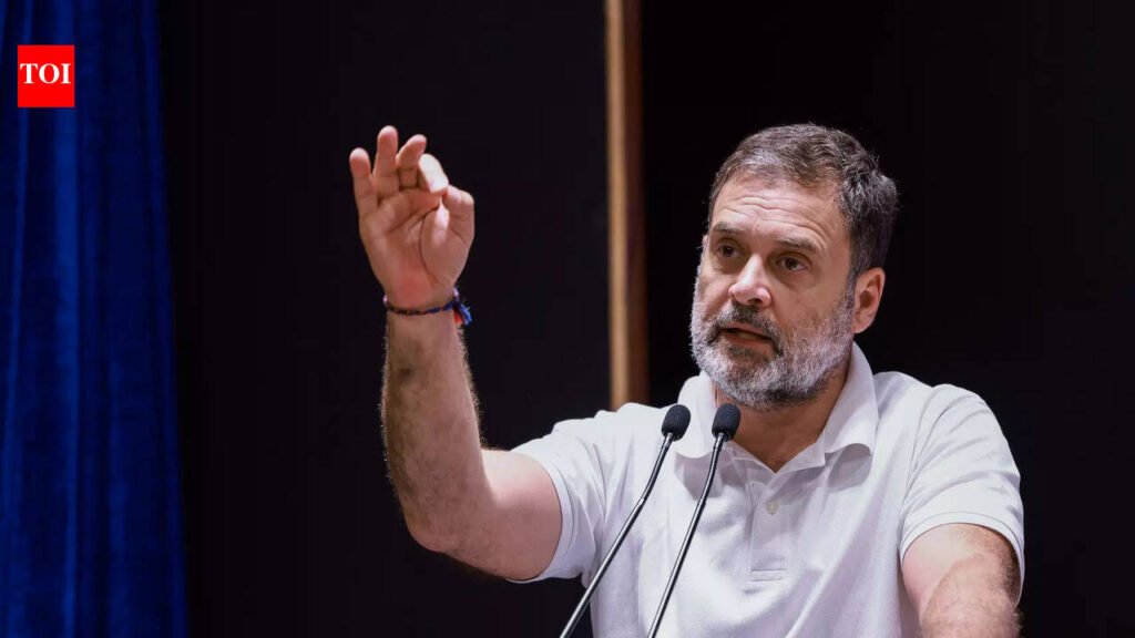 Rahul to visit Chaibasa on March 31 to address Congress dist presidents of 2 states | Ranchi News