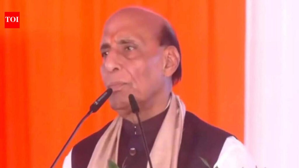 Staring at energy and fertiliser crisis if war continues: Rajnath | India News