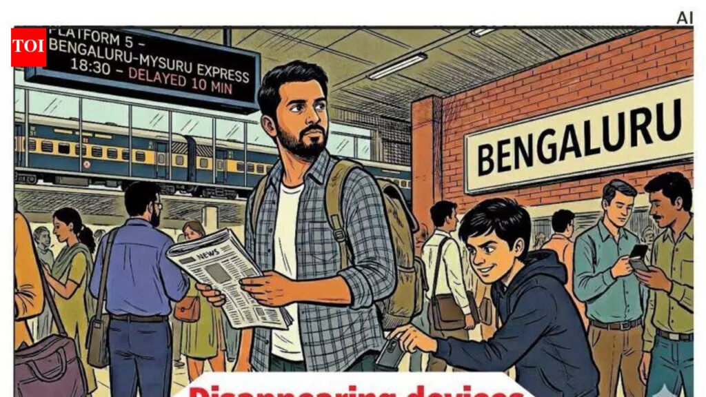 In just under a year, 186 phones vanish along Karnataka’s rail route | Bengaluru News