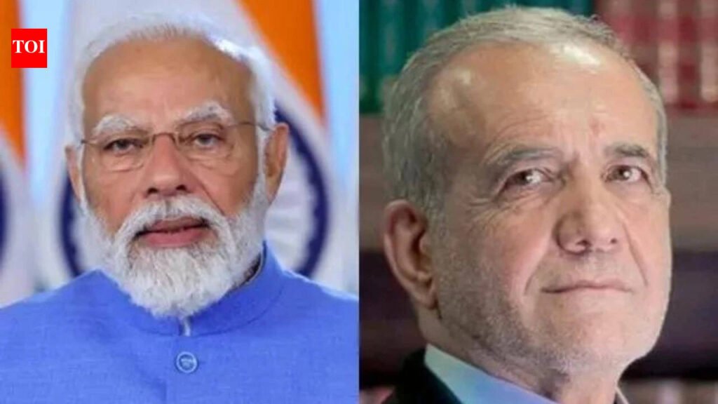 In call with Iran president, PM Modi slams infra attacks, says ship lanes must stay open | India News