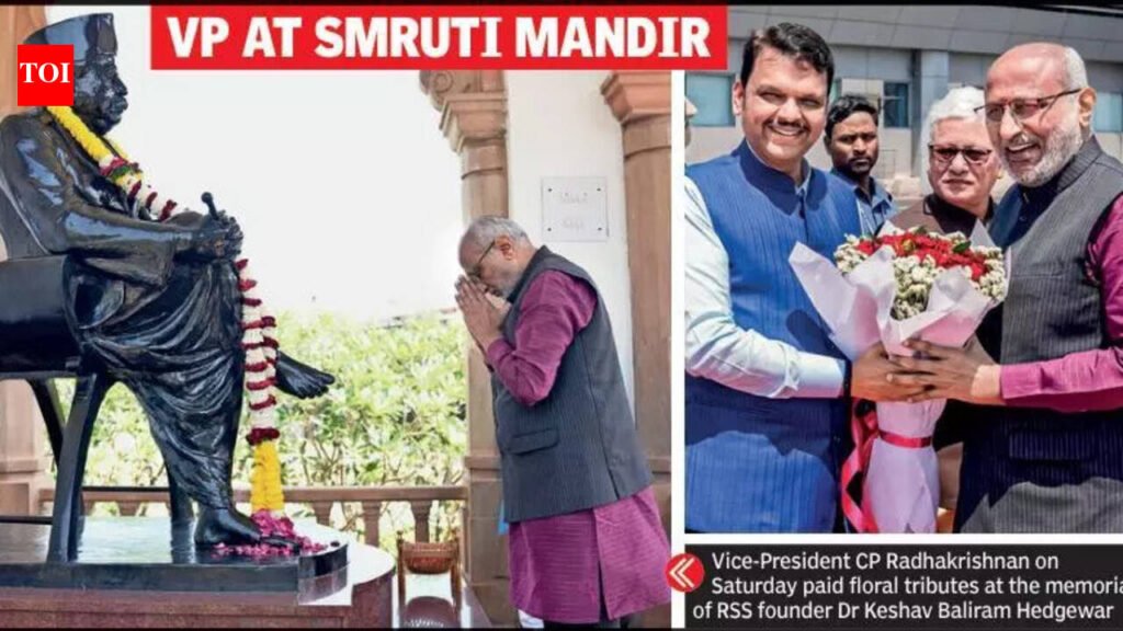 ‘Nation first’ ideology made RSSmassive national movement: VP | Nagpur News