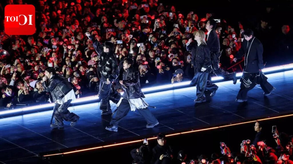 BTS make historic comeback with Seoul concert, new album ‘ARIRANG’: Fans call it ‘so awesome’ | K-pop Movie News