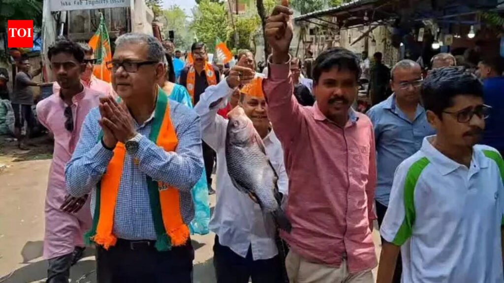 Gas price jab, fish on menu: MLA-hopefuls make full use of Sunday to reach out to voters | Kolkata News