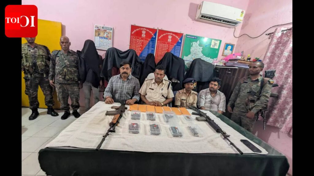 Eight TSPC members caught with arms in Hazaribag; Police extend investigation into extremist networks | Ranchi News