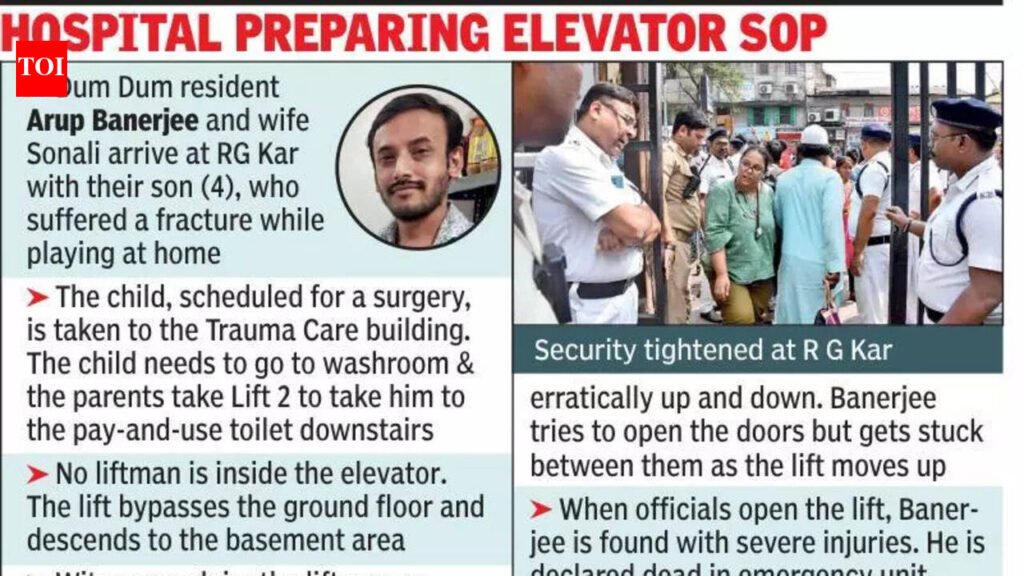 R G Kar death: ‘Operator dozed on 6th floor when lift got stuck’ | Kolkata News