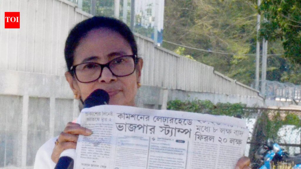 ‘Cat out of the bag’: Mamata Banerjee alleges EC-BJP nexus over Kerala ‘BJP seal’ fiasco | Kolkata News