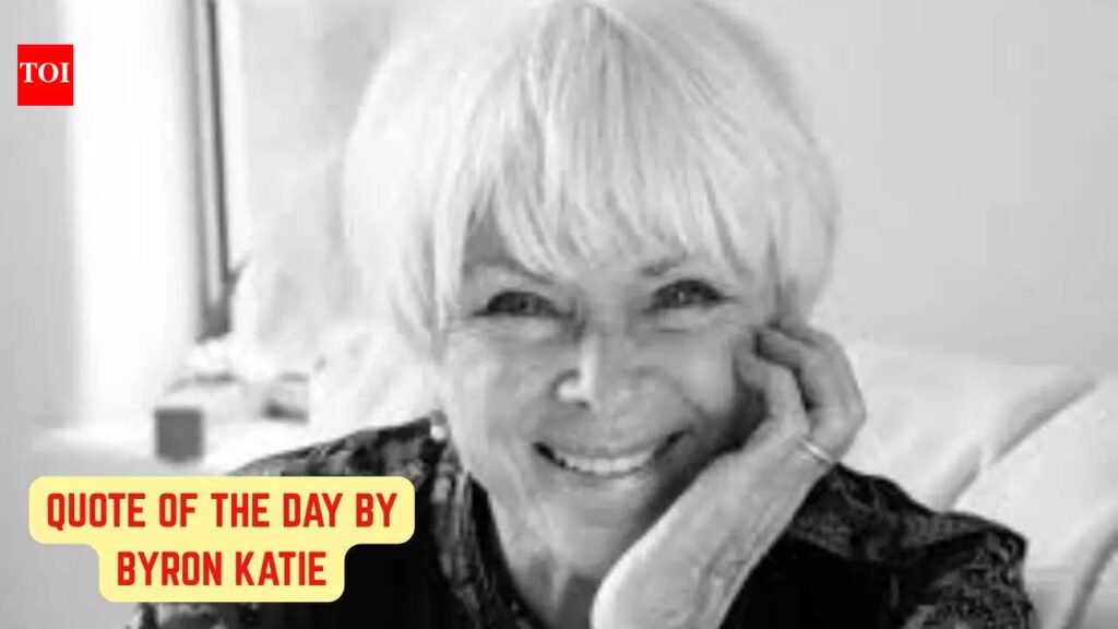 Byron Katie Quote: Quote of the day by Byron Katie: “Life is simple. Everything happens for you, not to you. Everything happens at exactly the…”