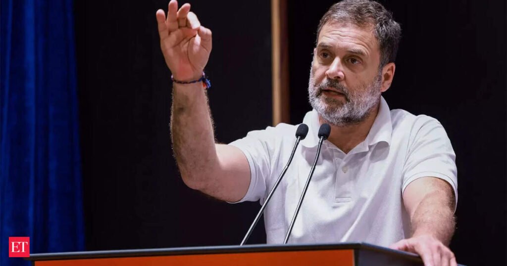 Free bus rides among five guarantees Rahul Gandhi pledges to voters in Kerala, accuses BJP being LDF’s secret partner