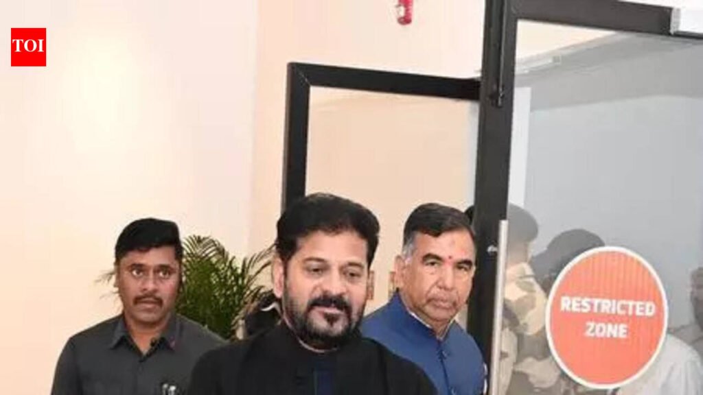Telangana CM Revanth Reddy drops Kerala visit, returns home from Hyderabad airport | Hyderabad News