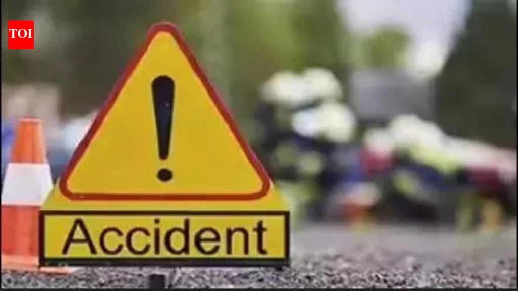 Two killed as lorry rams bike on bridge in Chennai | Chennai News