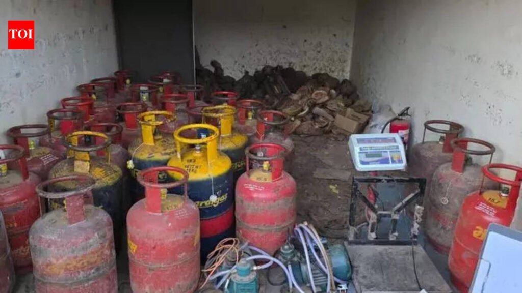 LPG refilling rackets busted in three districts | Rajkot News