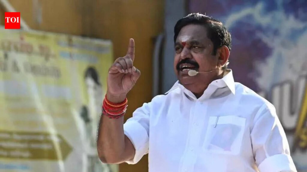 EPS retains most seats in western belt | Chennai News