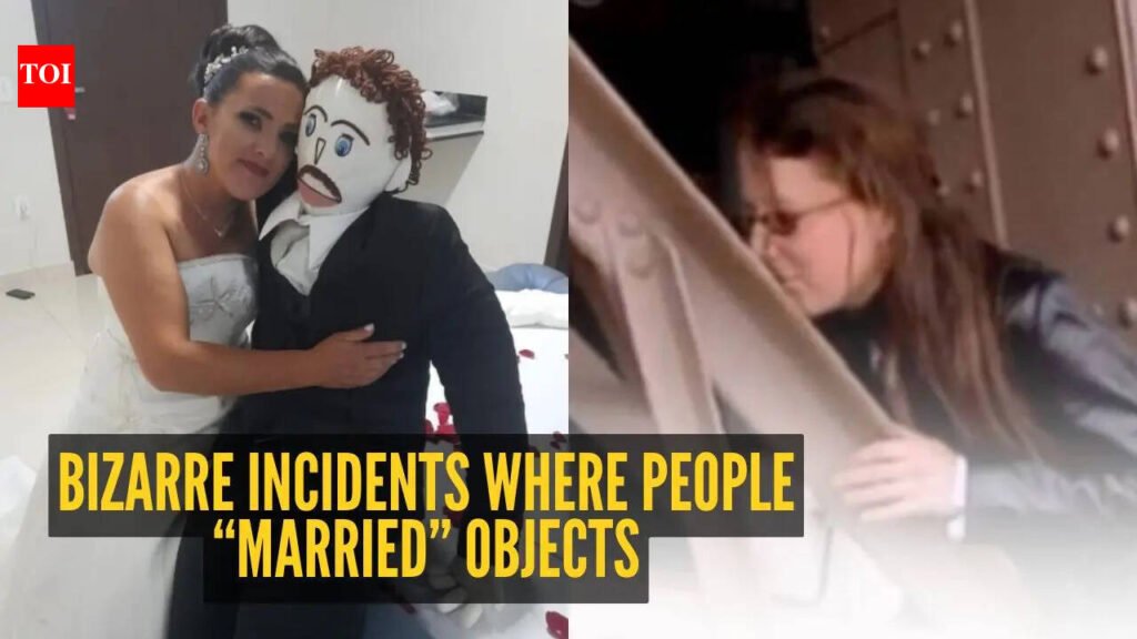 10 bizarre incidents where people “Married” objects