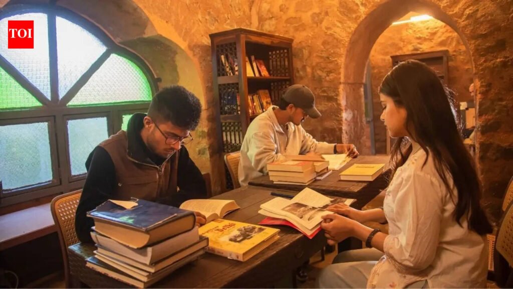 Old walls, New Worlds: Mehrauli reading room pairs books with history | Delhi News