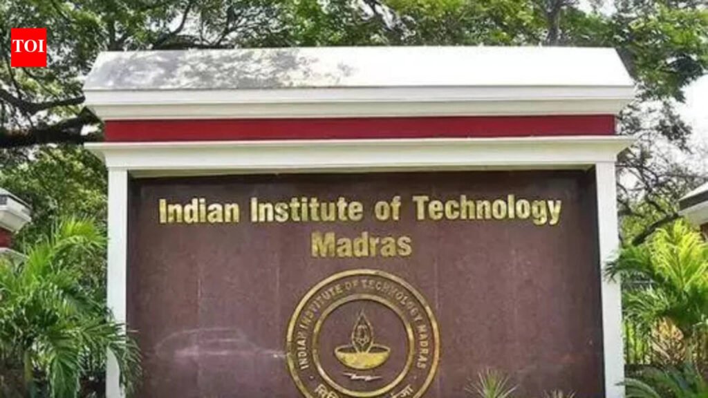 Indian Army, IIT-M join hands to developmilitary tech | Chennai News