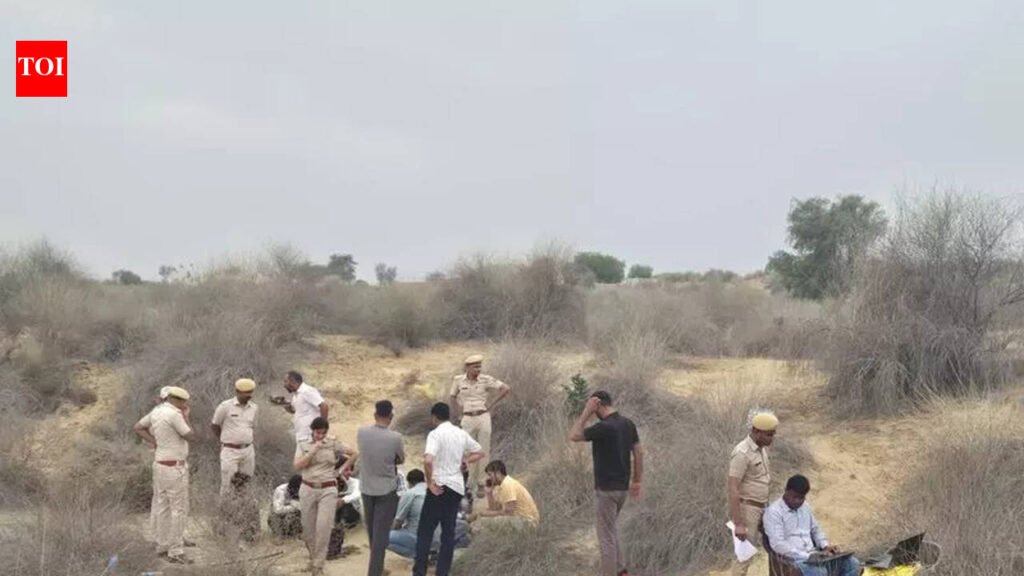 Heroin dropped by drone seized, 5 detained after CID tip | Jaipur News