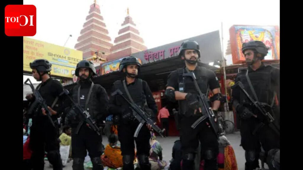 Over 1k cops deployed, multi-layered security in place for Ram Navami in city today | Patna News