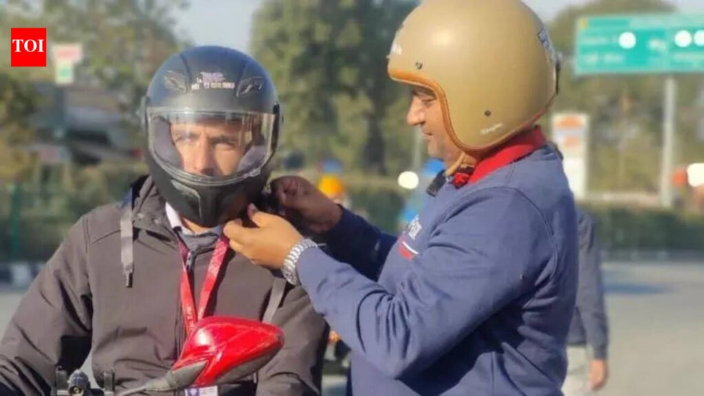 Cuttack traffic safety: Substandard helmets risk rider lives despite enforcement | Bhubaneswar News