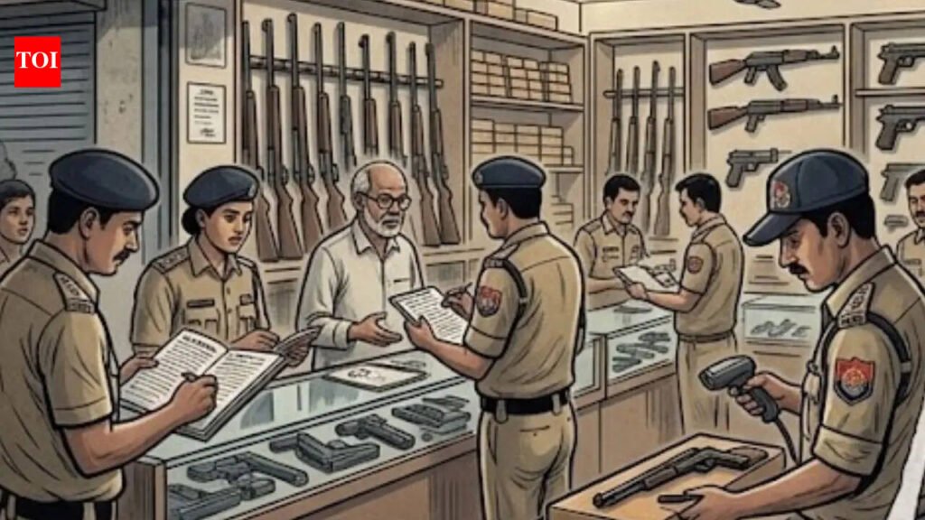Special drive by UP Police: Firearm rules violation rampant in Varanasi range | Lucknow News
