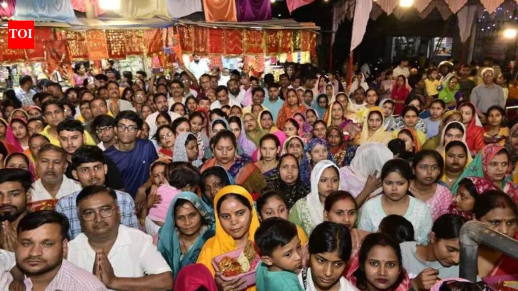 Devotees mark ‘Ashtami’ with prayers and ‘Kanya Pujan’ | Kanpur News