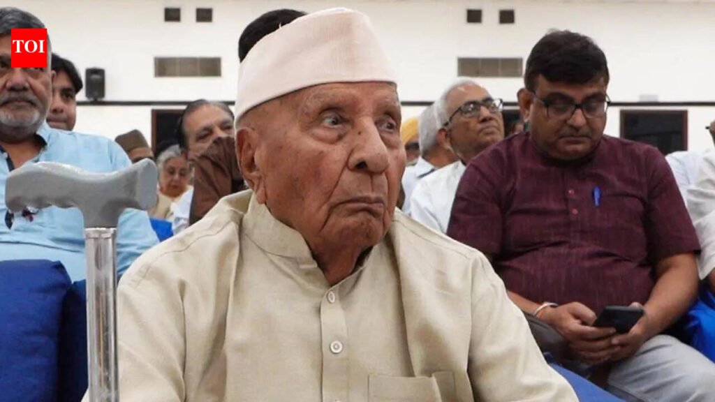 ‘Alive & protesting’: MP in Janata regime turns 100 | India News