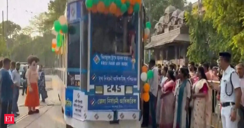 West Bengal CEO flags off poll tram ahead of Assembly race