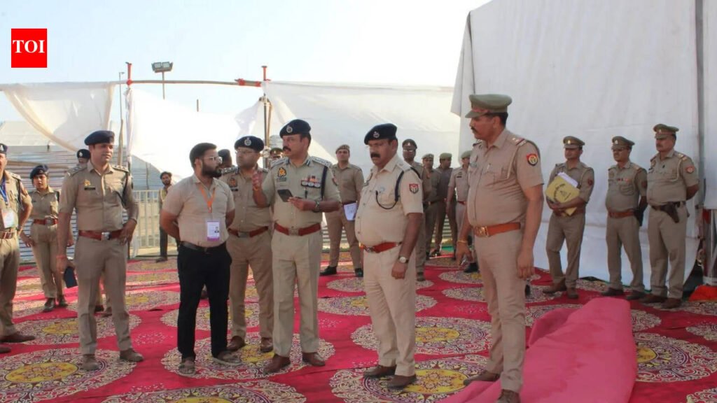 Five-tier security, 5,000 cops, no-drone zone for Noida airport launch | Noida News