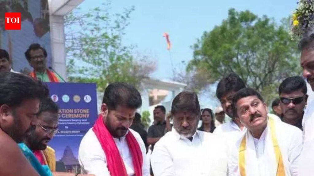 Telangana CM Revanth Reddy sets ball rolling for Musi rejuvenation with temple project | Hyderabad News