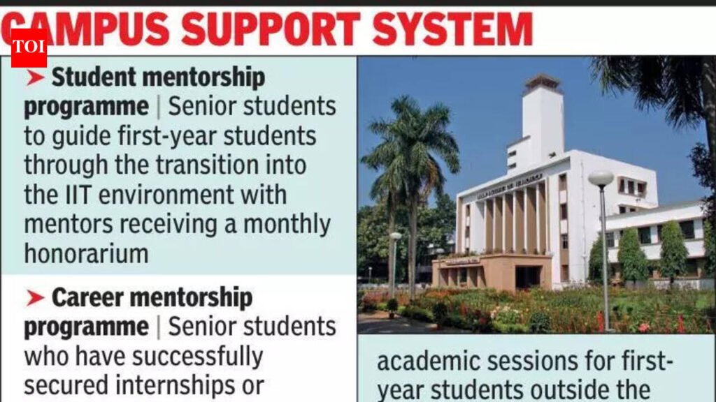 Mentorship push to bridge IIT-Kgp senior-junior gap | Kolkata News