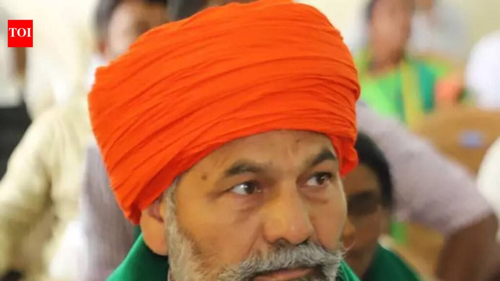 Tikait alleges political strategy behind Sambhal development plans | Prayagraj News