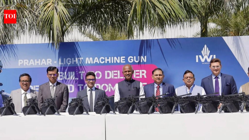 Adani Defence delivers first batch of 2,000 LMGs to Army ahead of schedule