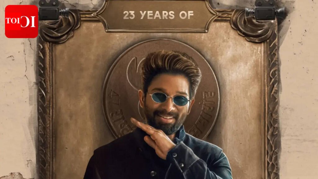 Allu Arjun marks 23 years in cinema; Team celebrates ‘Journey of evolution’; Fans hail ‘Icon star’ | Telugu Movie News