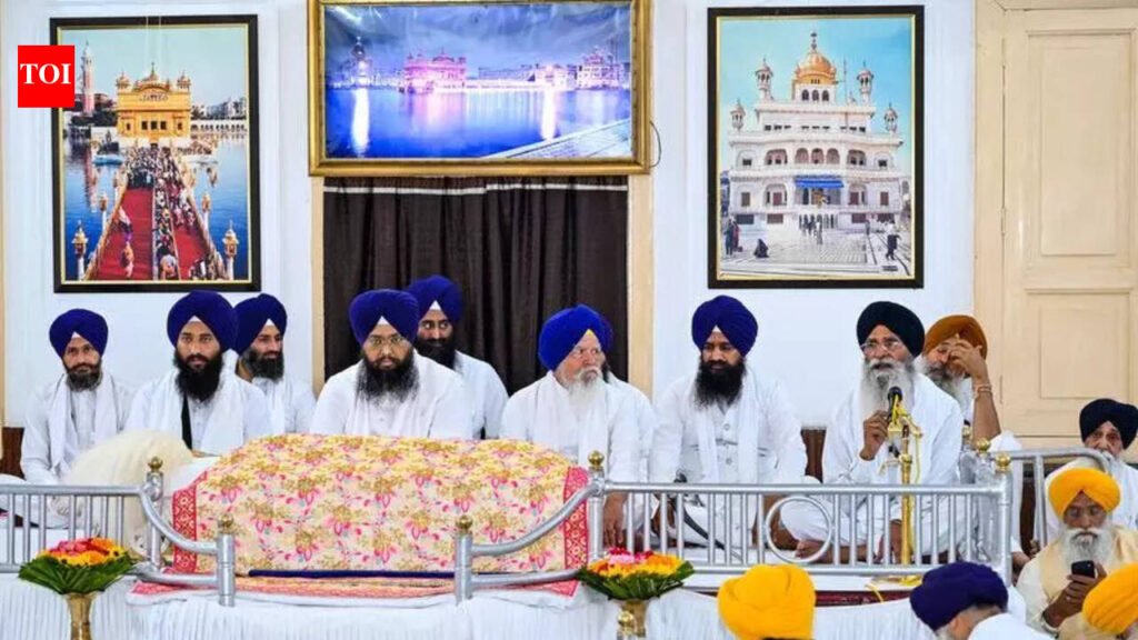 SGPC passes Rs 1,487-crore budget for FY 2026-27 | Chandigarh News
