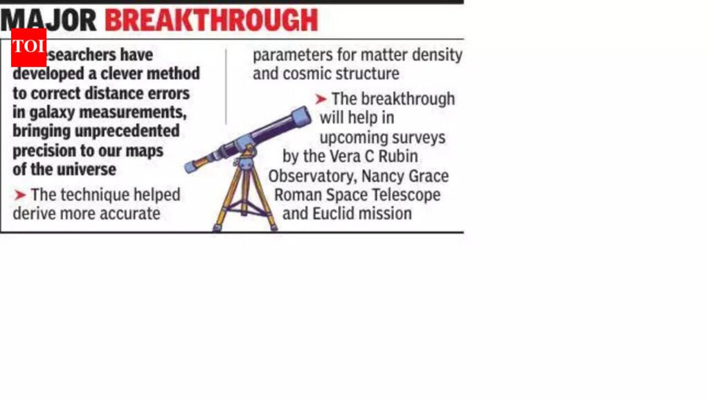 Researchers find clever method to correct galaxy measurements | Pune News