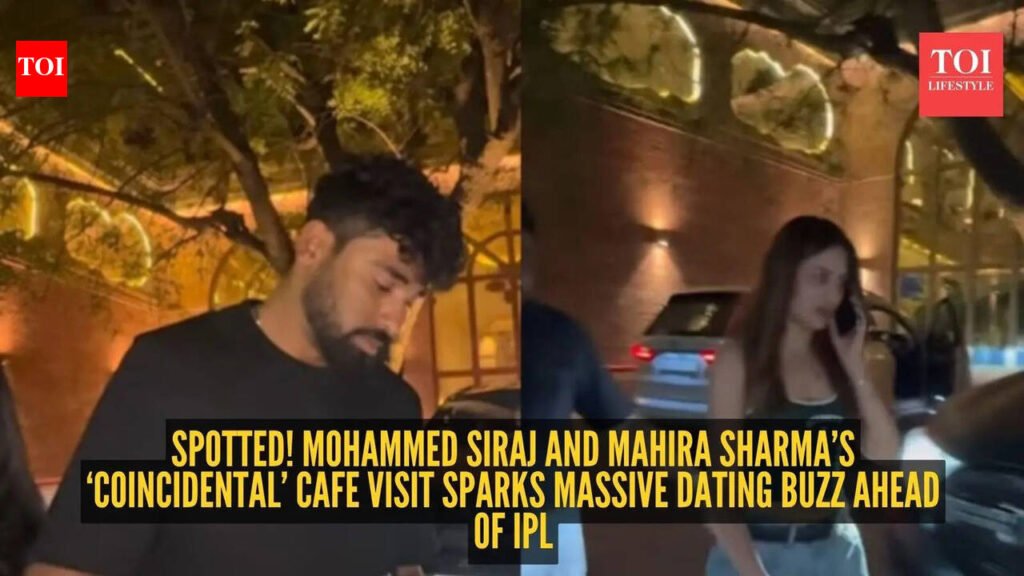 What’s brewing? Mohammed Siraj and Mahira Sharma spotted at the same cafe