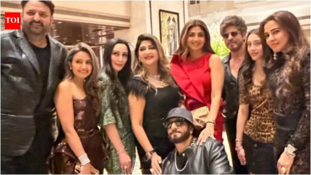 Shah Rukh Khan, Ranveer Singh, Sanjay Dutt and more celebs attend star-studded Mumbai birthday party – Viral PICS and videos inside | Hindi Movie News