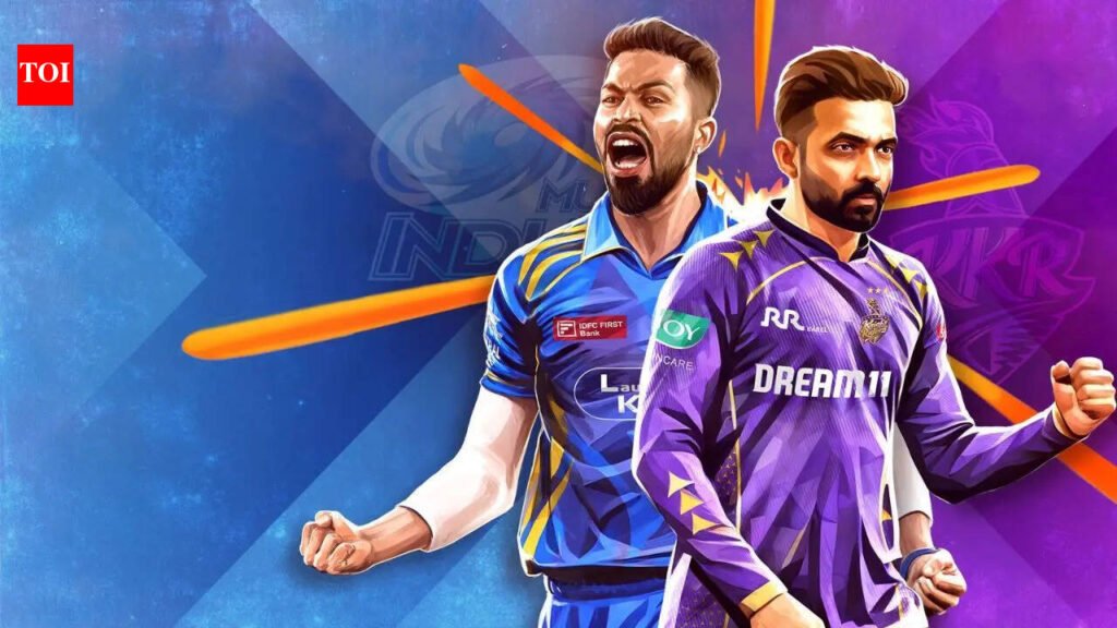Today’s IPL match live streaming details: MI vs KKR IPL 2026 match at Wankhede Stadium; check match timing, team squad and other information |