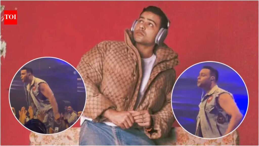 ‘Bargad’ fame Arpit Bala allegedly spits at crowd after bottle is thrown at him during Hyderabad concert – Watch VIRAL video |