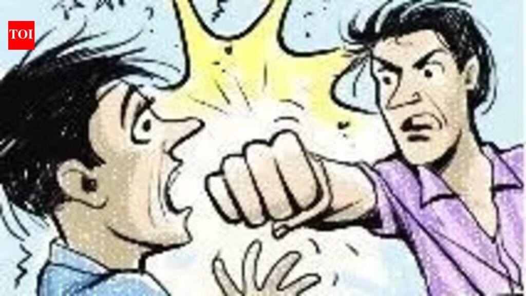 Case against 4 for thrashing private company worker | Pune News