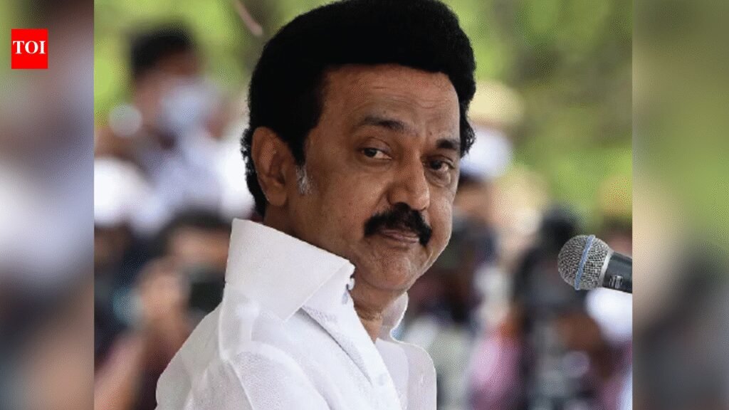Tamil Nadu elections: CM MK Stalin counters EPS’s fridge promise with Rs 8k for non-tax paying women | Chennai News