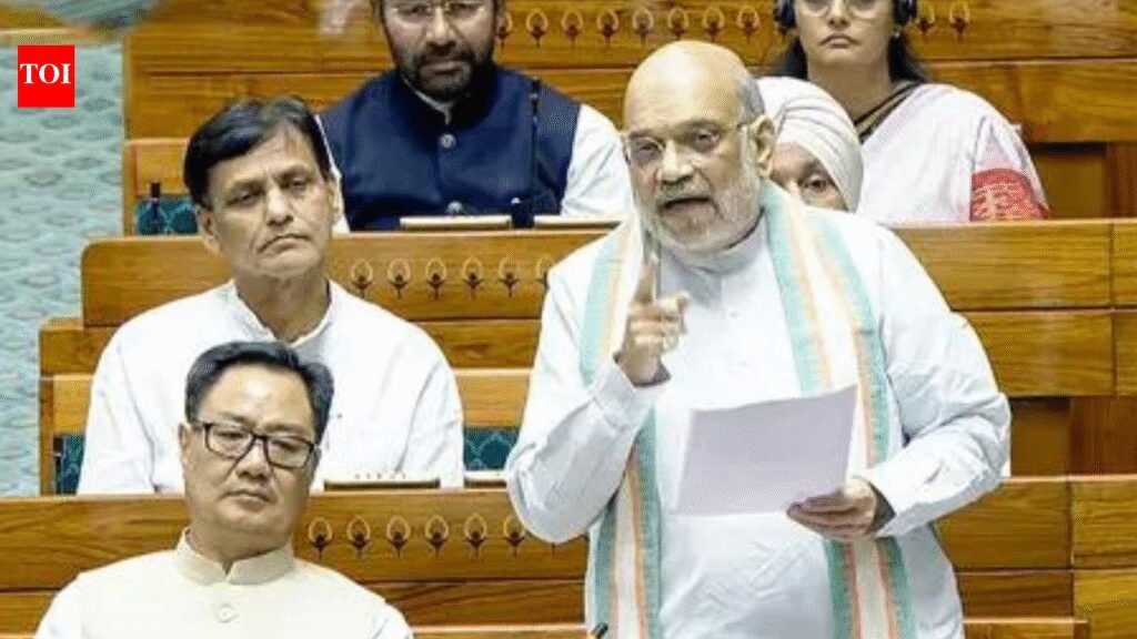 ‘Congress did nothing to end Naxal violence,’ says Amit Shah in Lok Sabha, rejects talks with ‘those who remain armed’ | India News