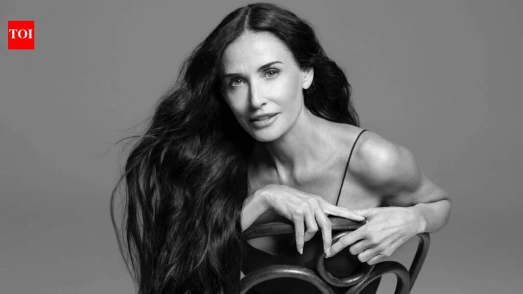 Demi Moore Quote: Quote of the day by Demi Moore: ‘’We grow up with this idea of: I’ll believe it when I see it. But I’ll see it when I believe it’ | English Movie News